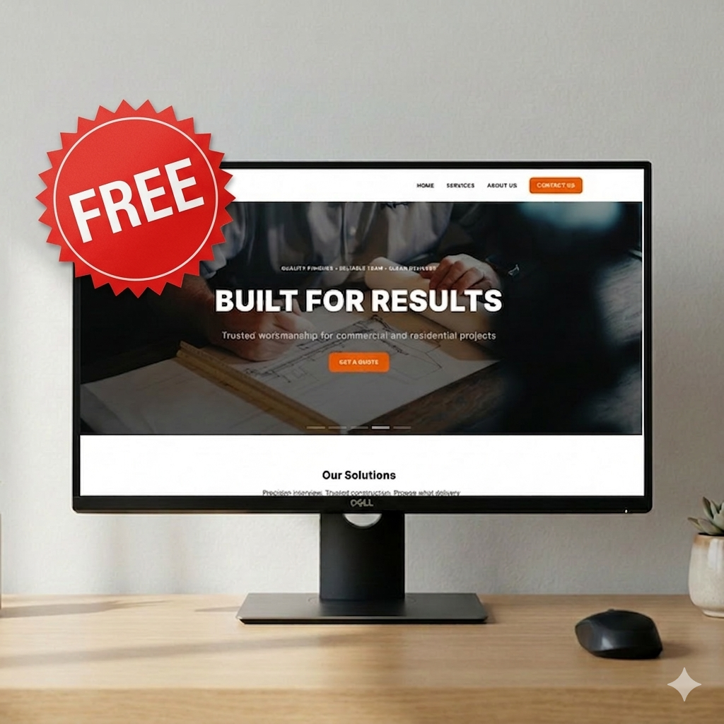 Professional Website Preview