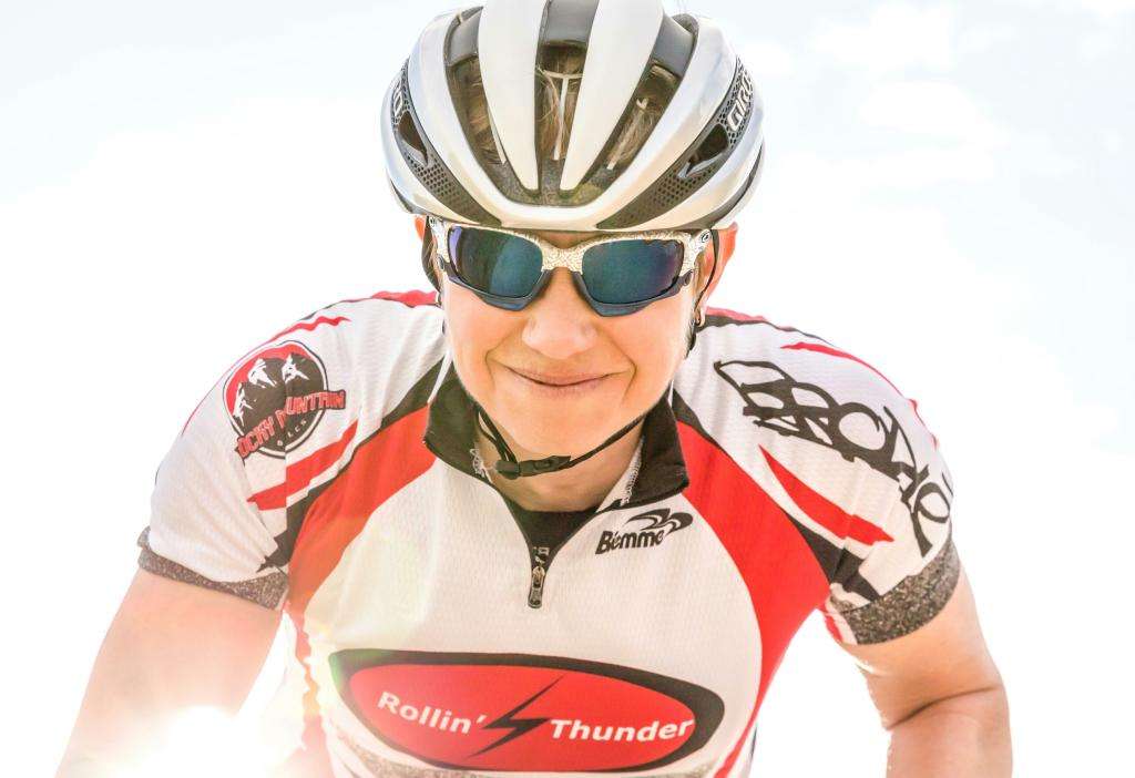 Lori‑Ann Muenzer racing