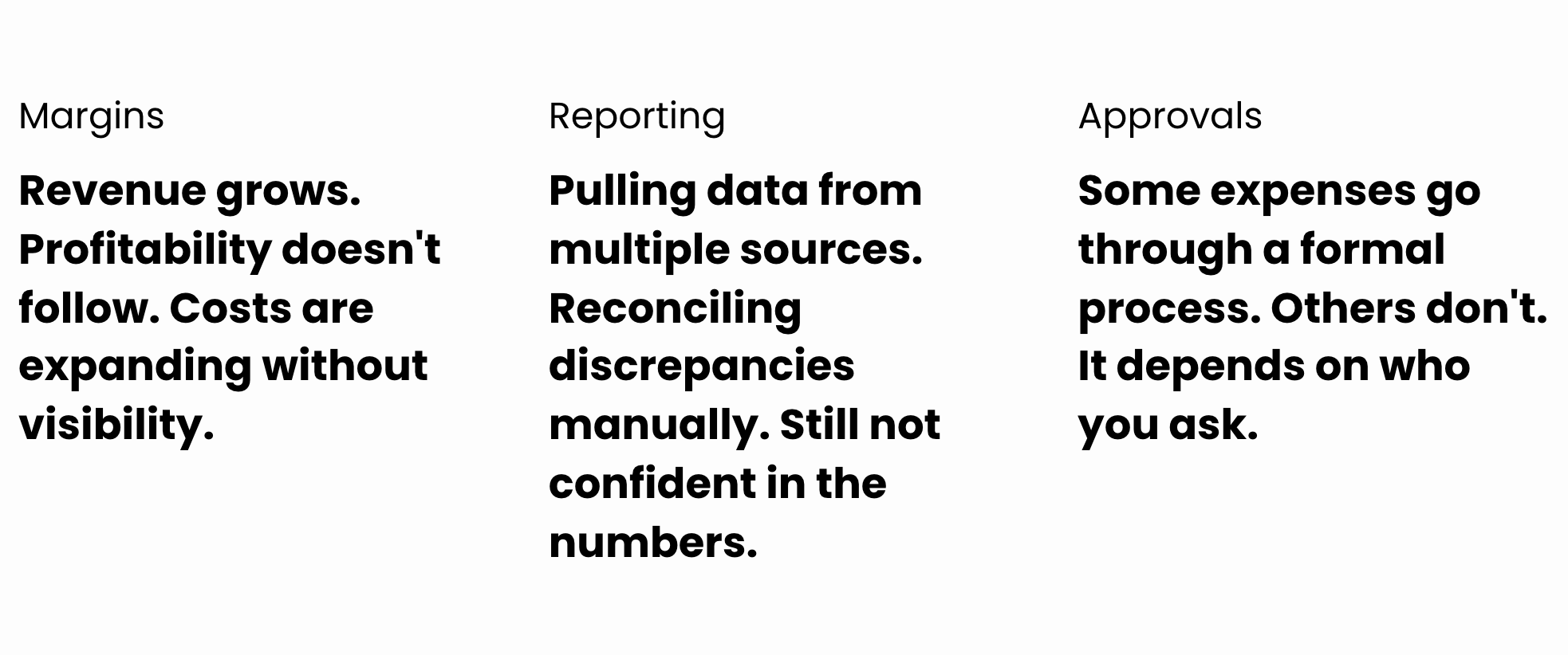 The signals worth paying attention to