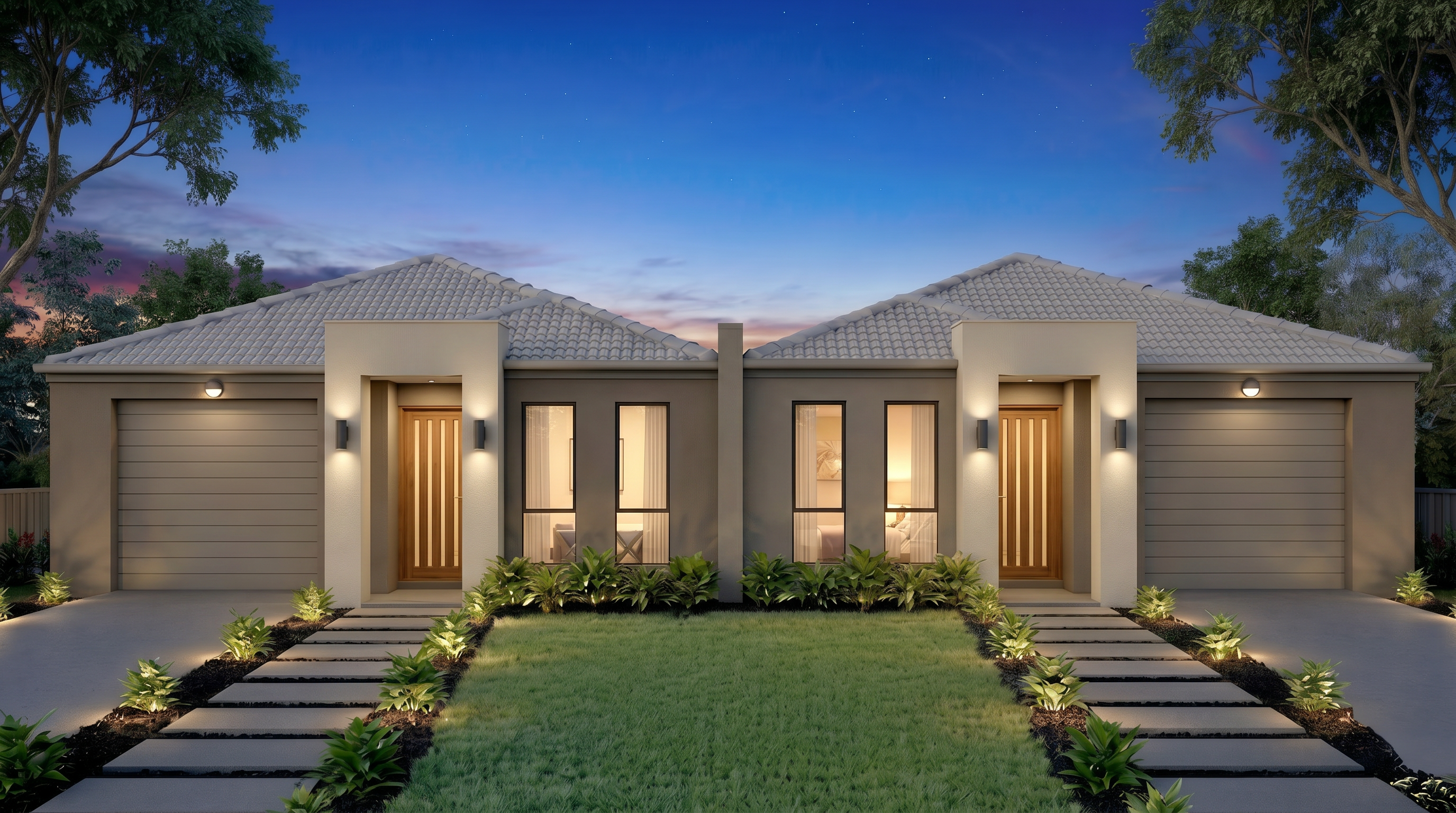 6-Bedroom Multigenerational Duplex at Uptown Estate, Shepparton VIC, a new-build duplex with capital uplift potential