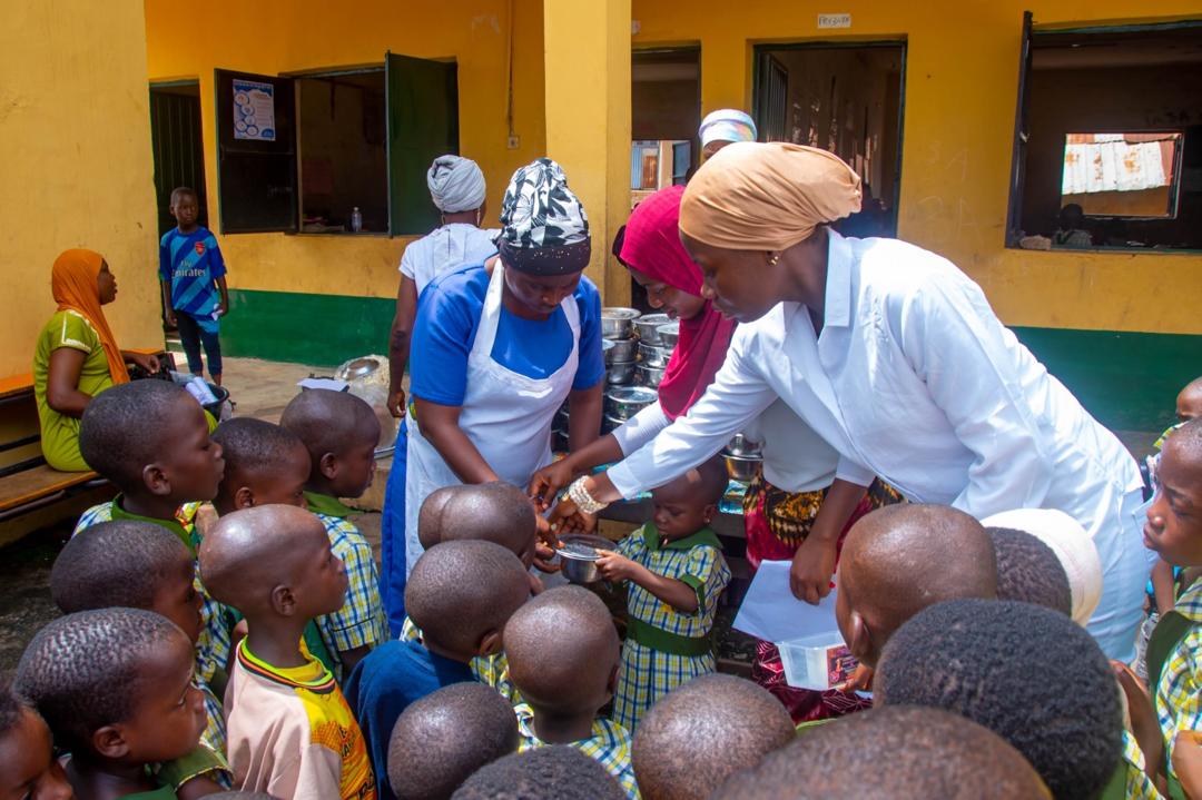 OWU CeSAHA School health Project, Feed the Children