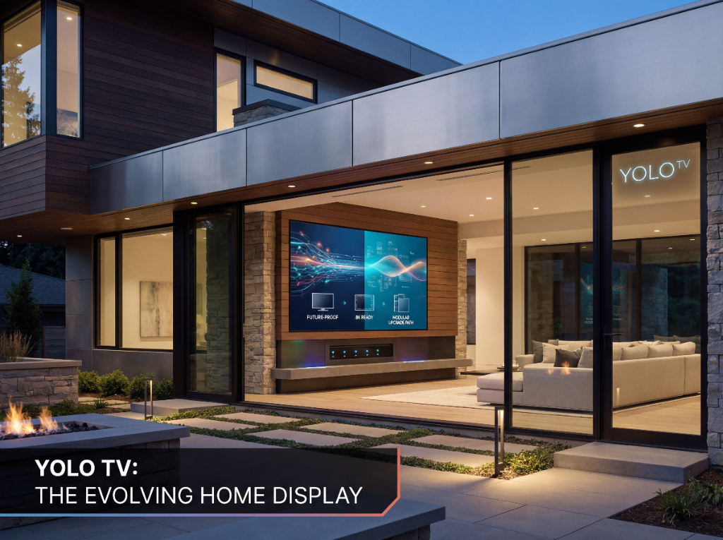 Premium home automation architectural screen setting layout