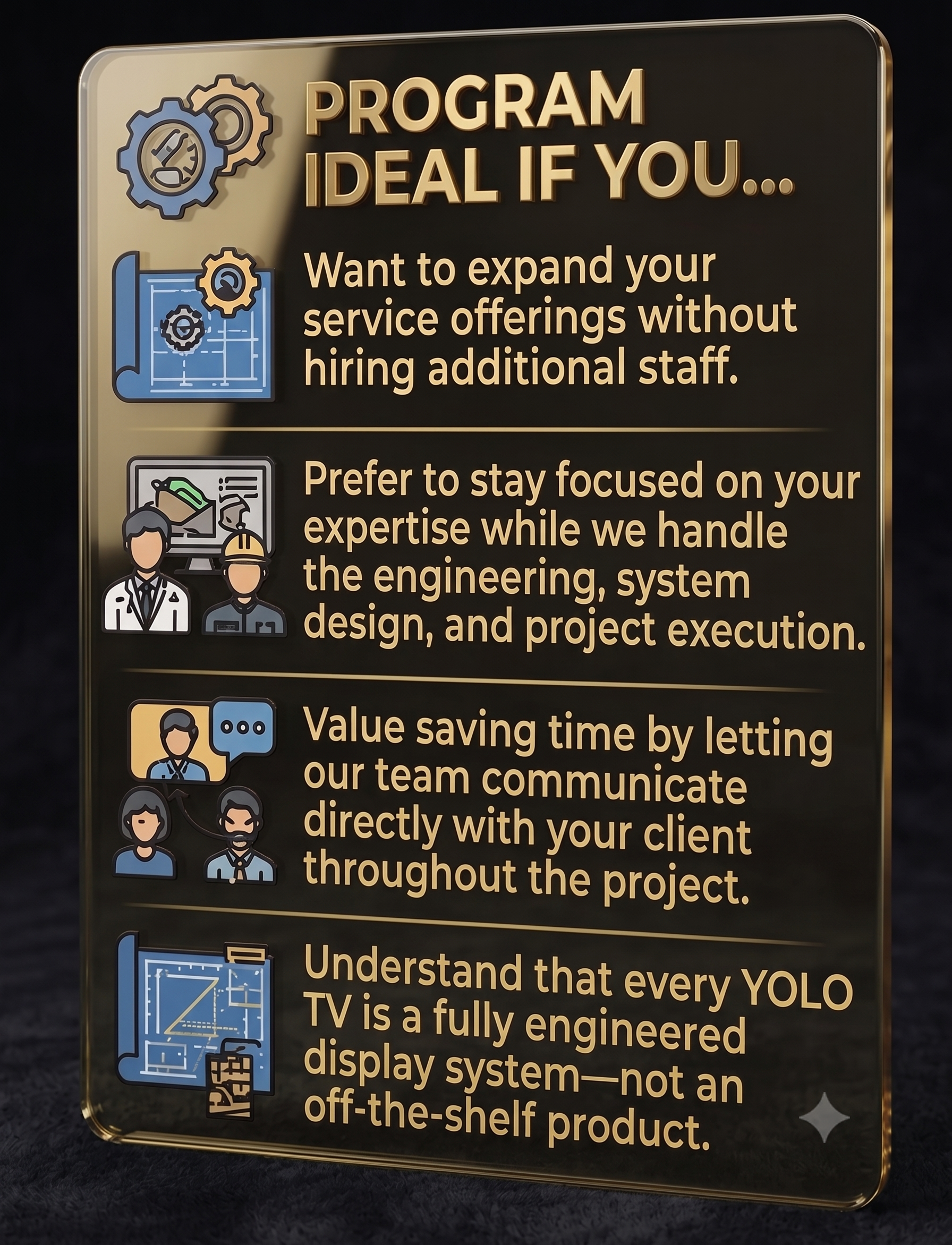 YOLO TV Large-Format Outdoor Display Integration