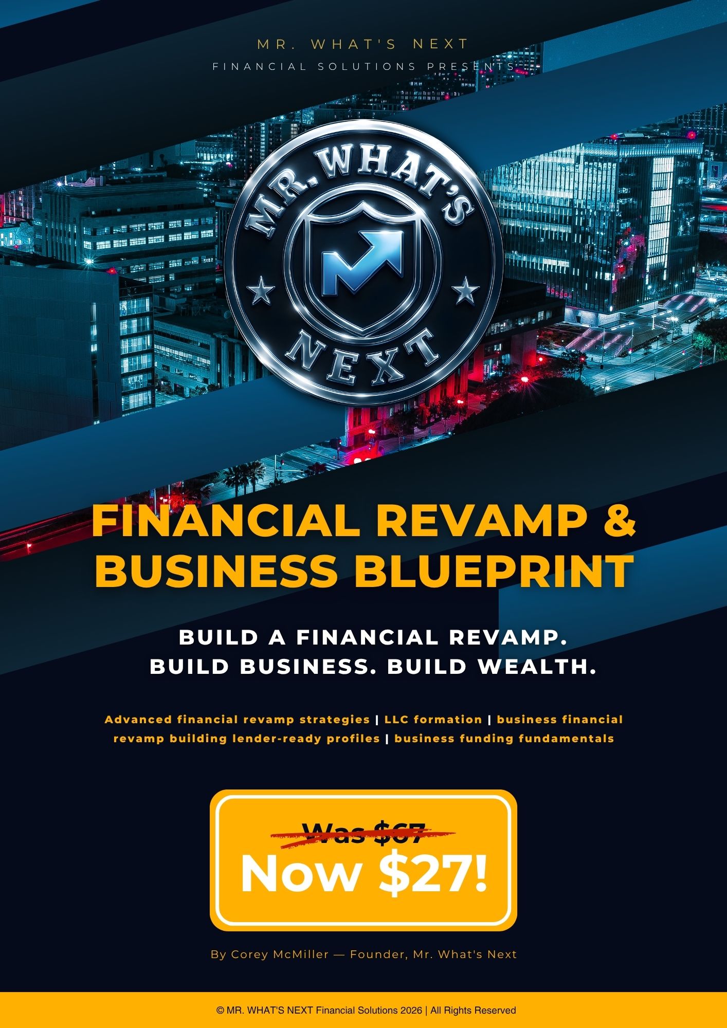Financial Restoration Business Blueprint cover