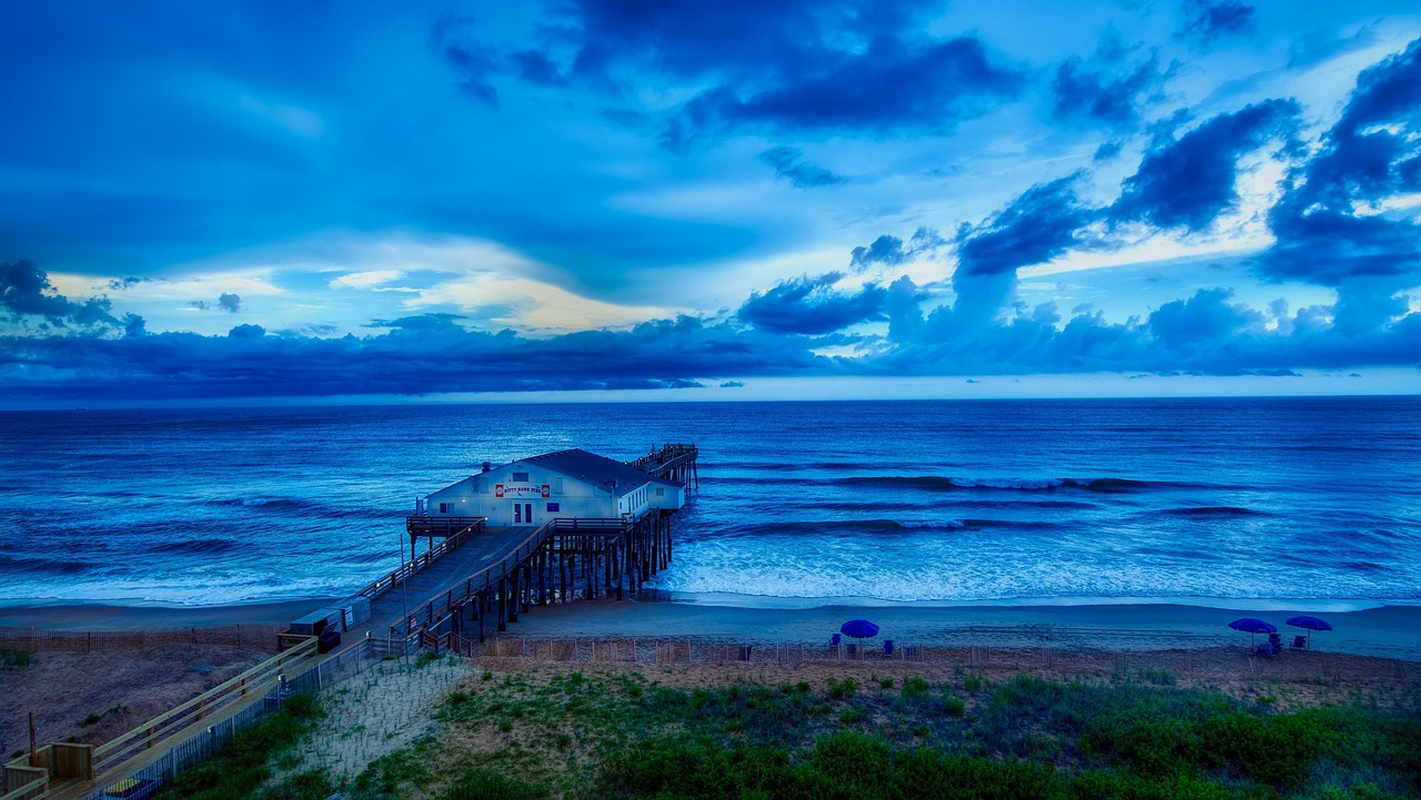 Kitty Hawk beach in the Outer Banks, NC Kitty Hawk beach in the Outer Banks, NC