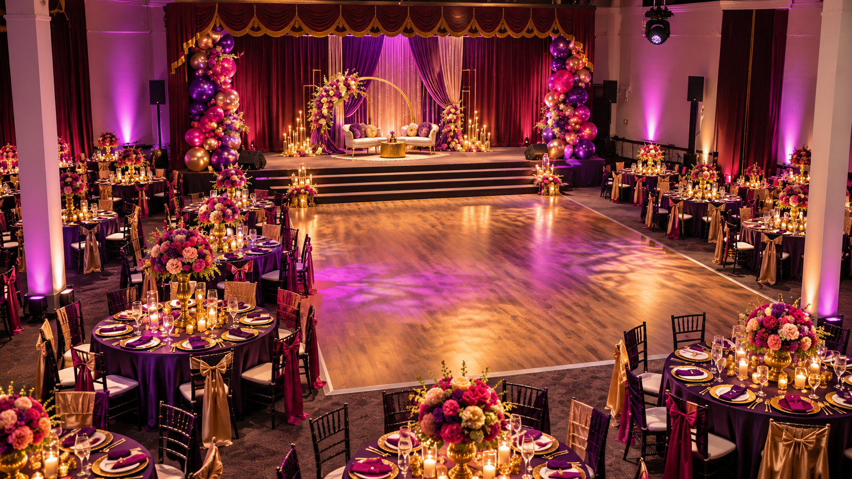 Gigi's Palace imagined for a birthday or quinceañera