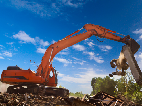 Demolition in Dutchess County