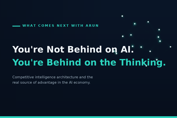 The Invisible Infrastructure of the Intelligence Economy
