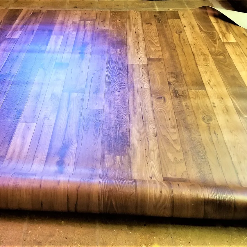 Sheet vinyl flooring