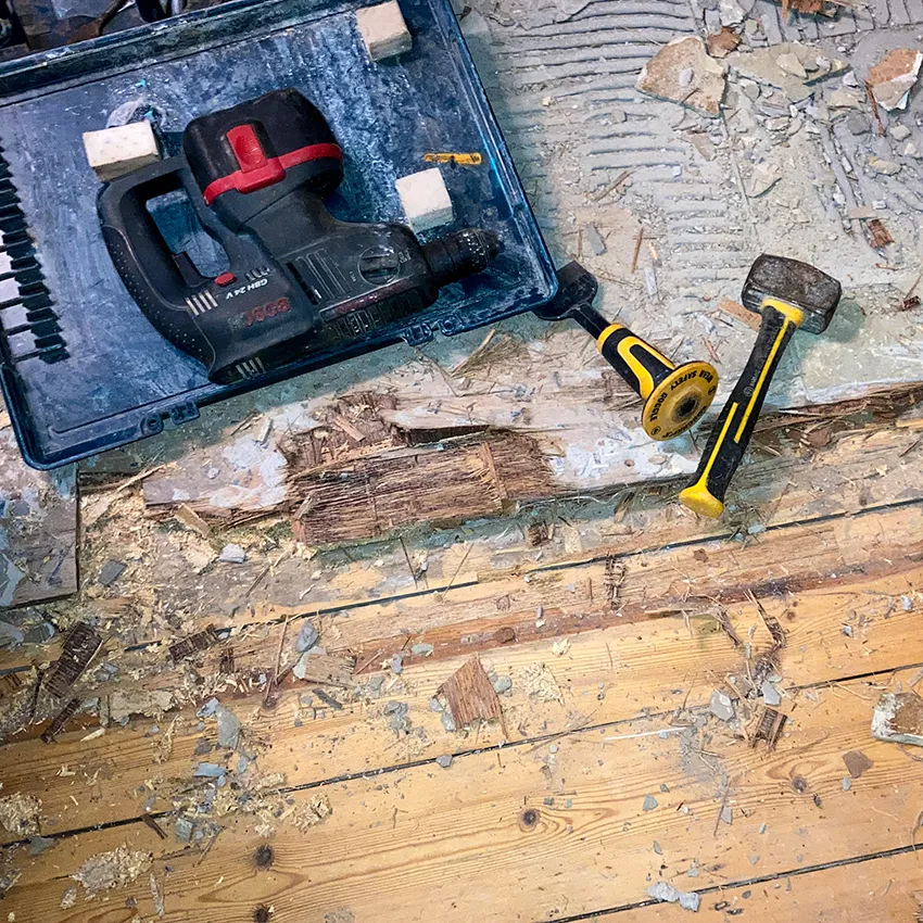 Flooring removal