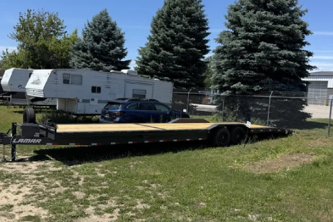 Trailer rental fleet at Haul Yeah Trailer Rentals in Allendale, MI