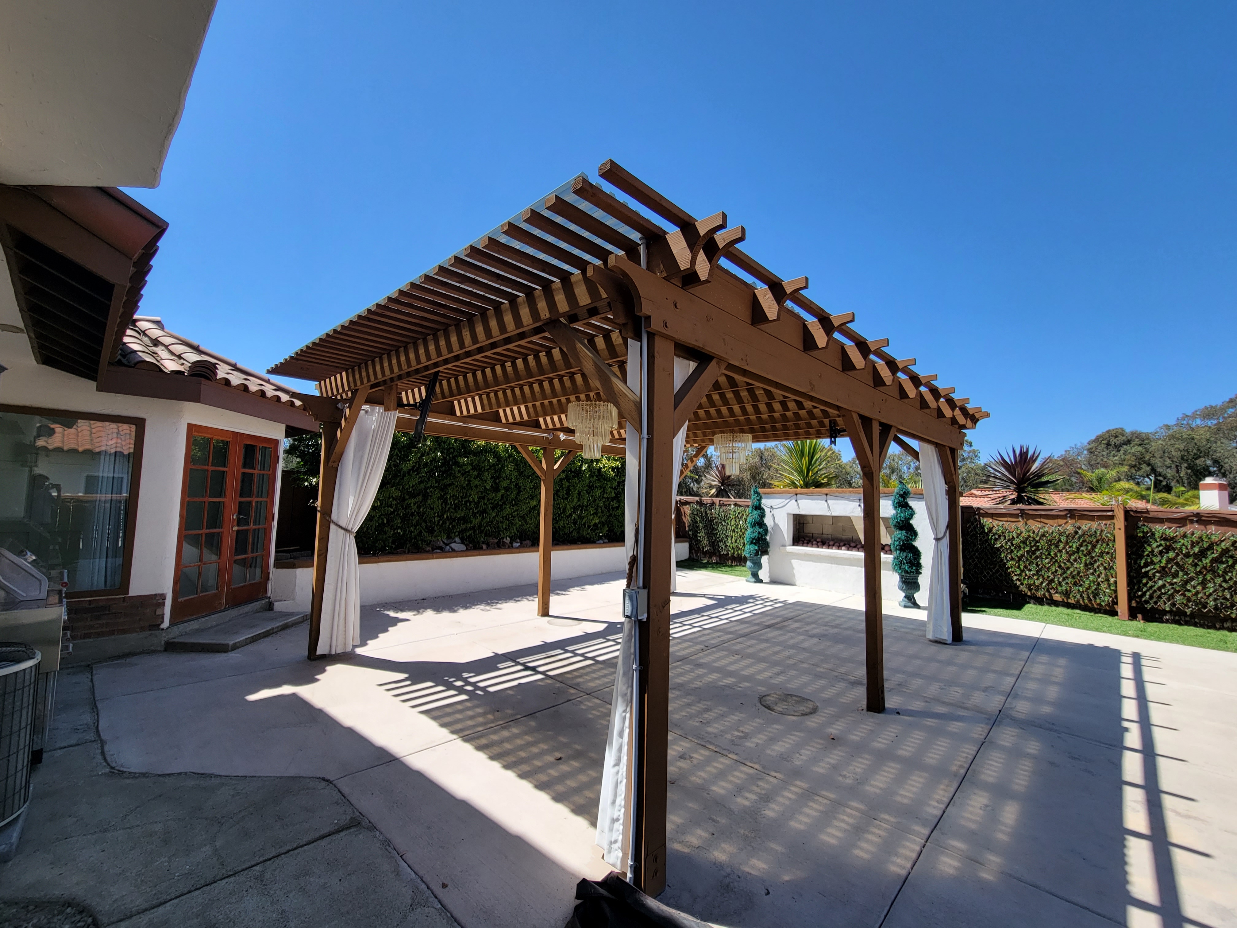 Patio and deck remodeling project 12