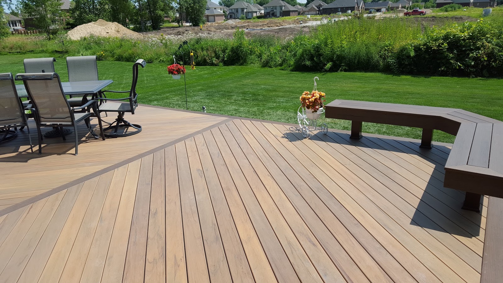 Patio and deck remodeling project 11