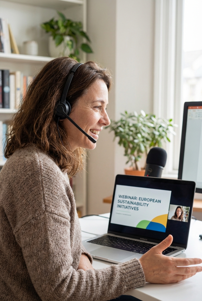 Uomo esausto al computer