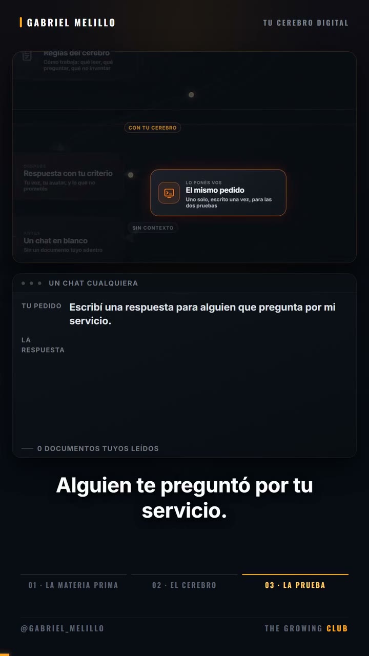 El problema estaba antes del prompt: la IA no leyó un solo documento tuyo