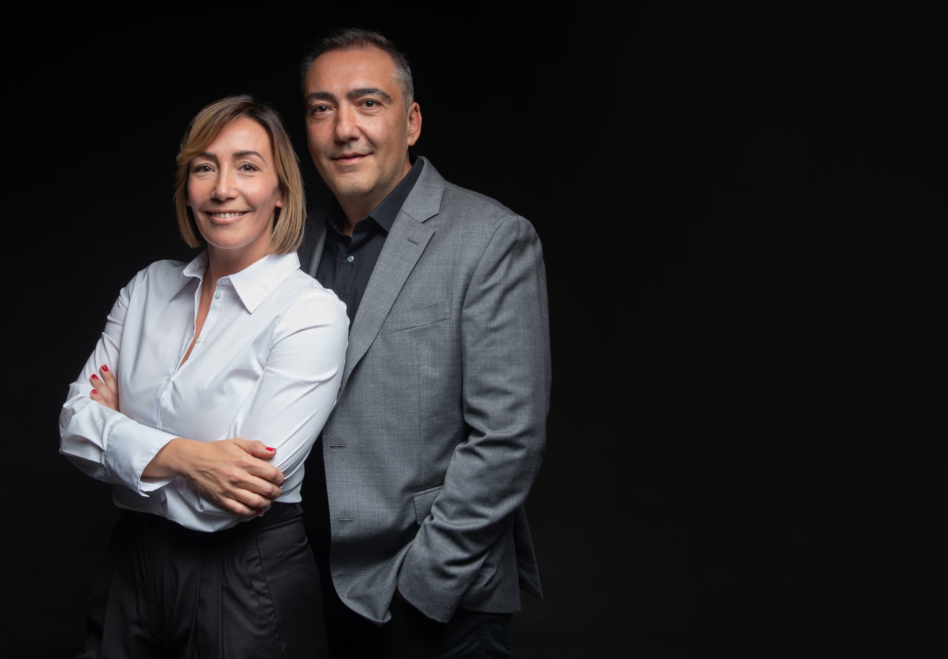 Eduardo Rodríguez y Zaira Pons, fundadores de La Clínica del Millón