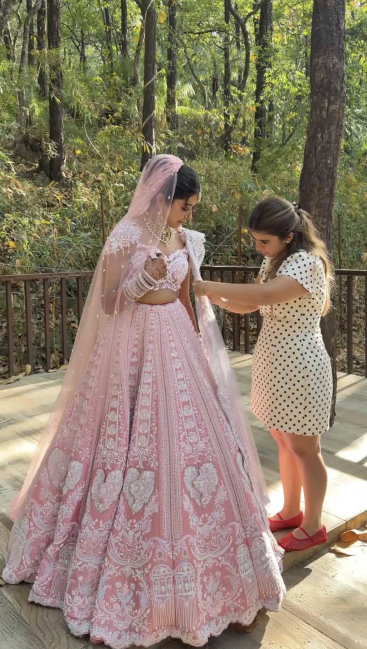 Overall Bridal Look