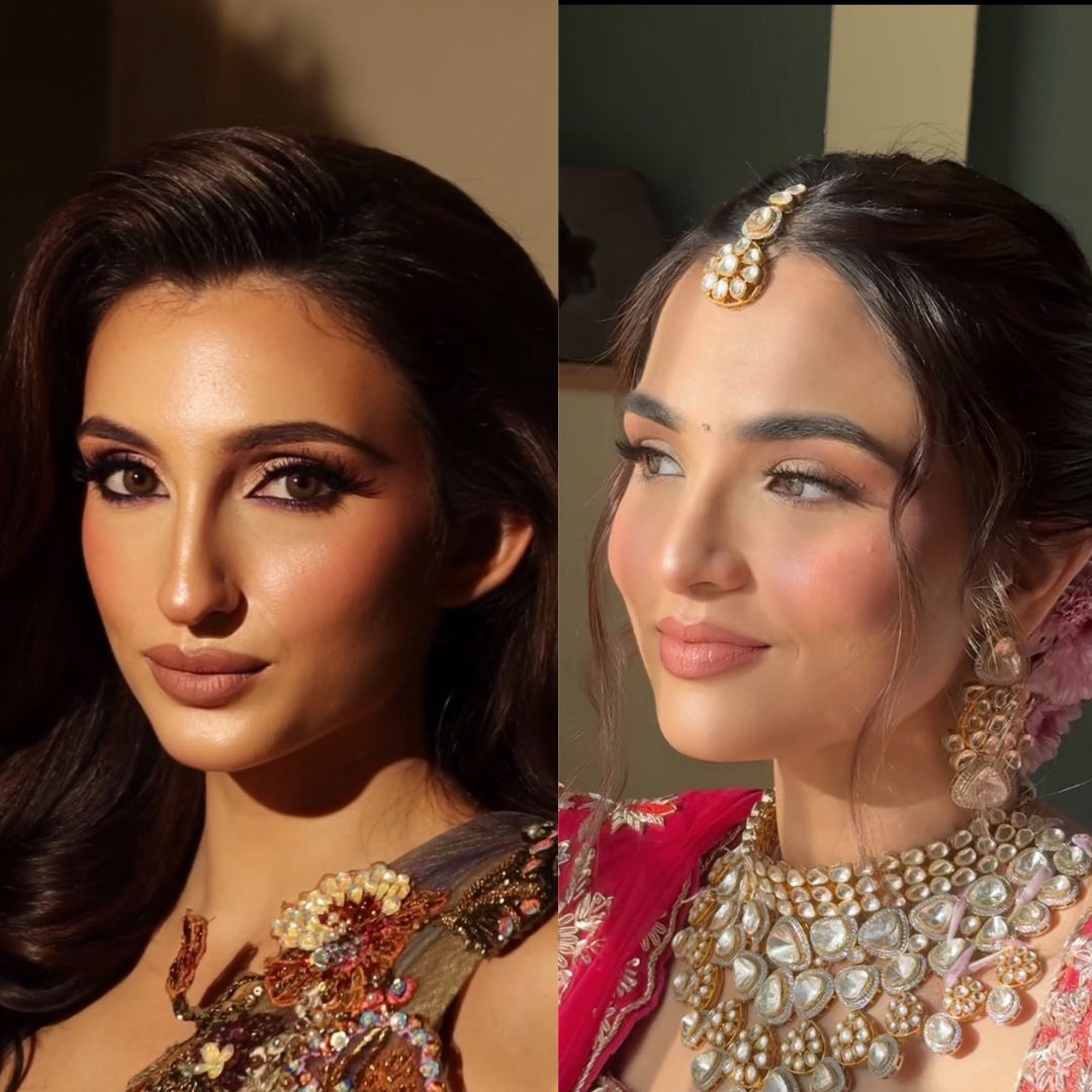 Bridal makeup look by Kashish Valeja
