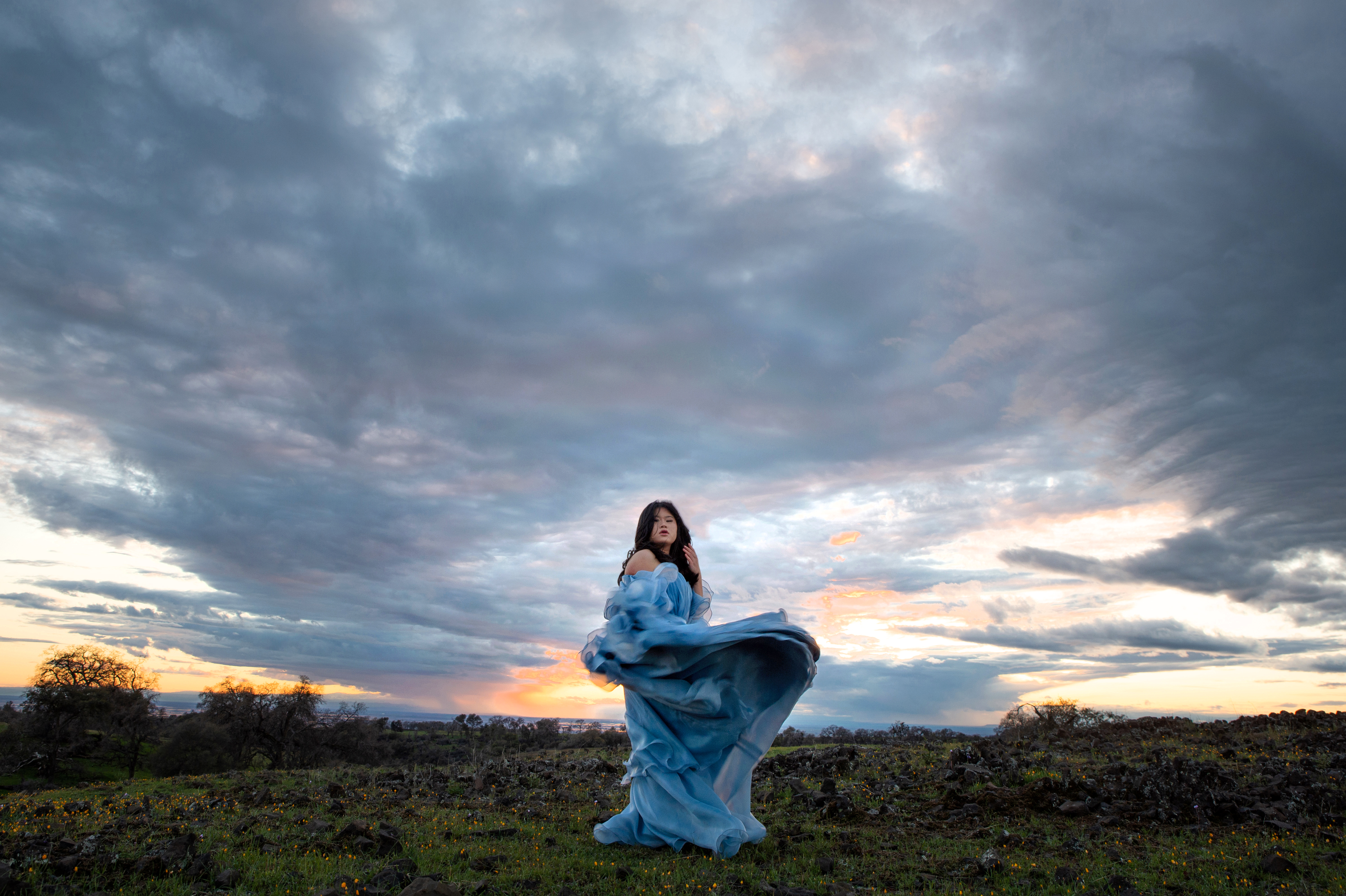 Northern California high school senior portrait by Erin Lackey Photography