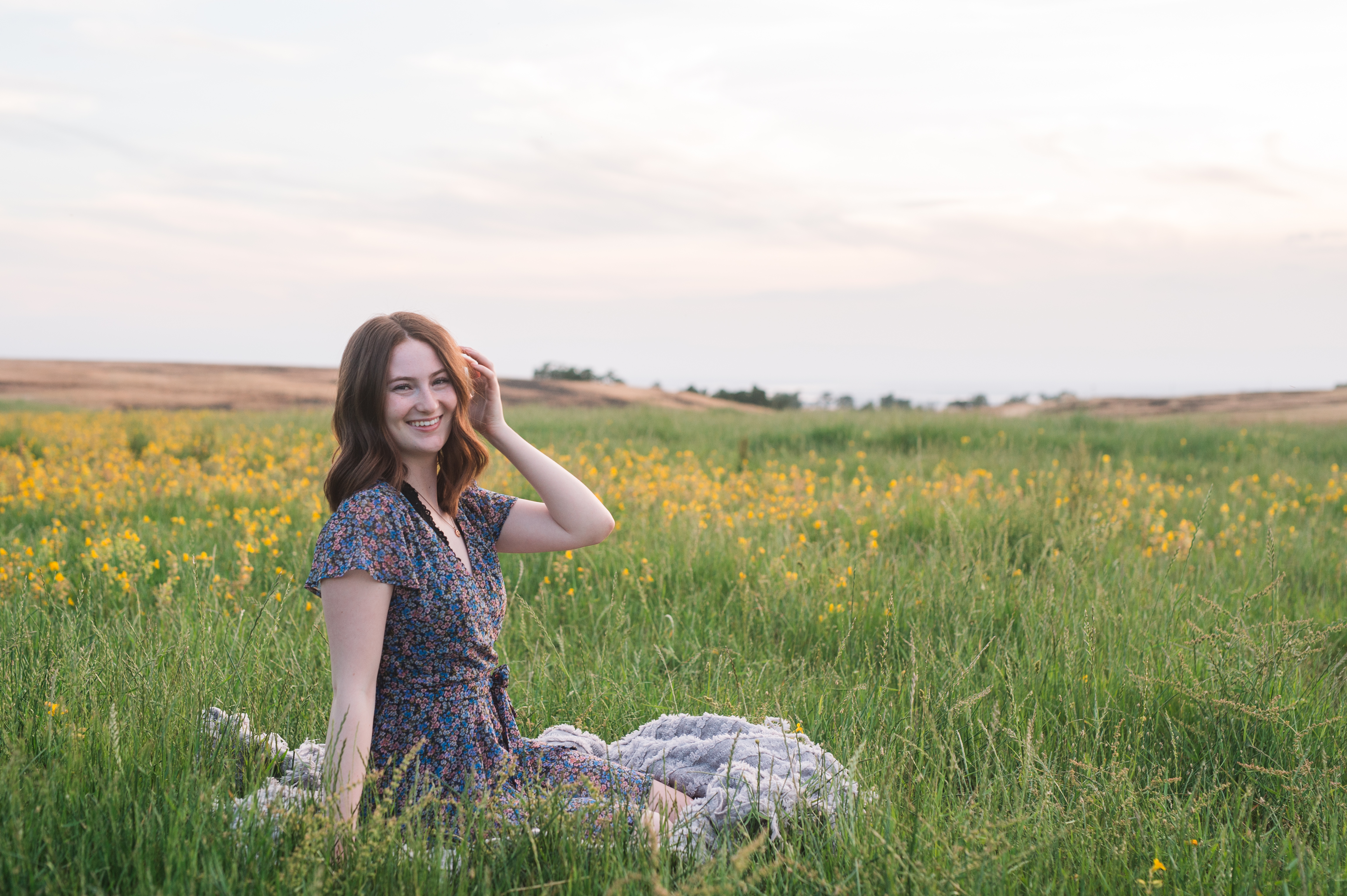 Northern California high school senior portrait