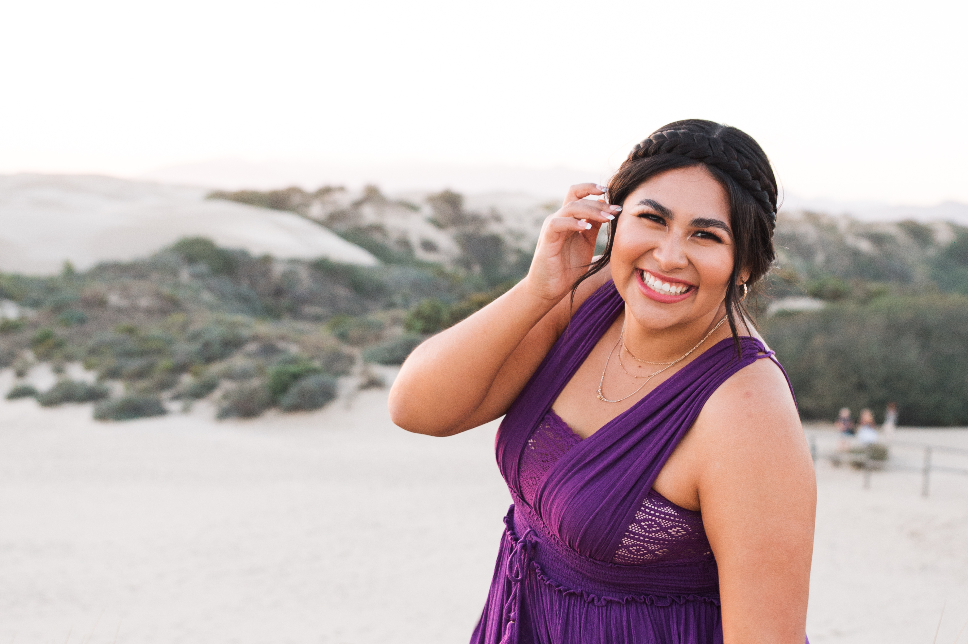 Class of 2027 senior portrait in Northern California