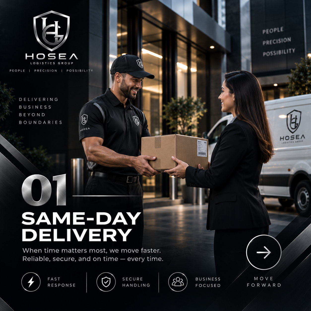 Same-day delivery operations hub