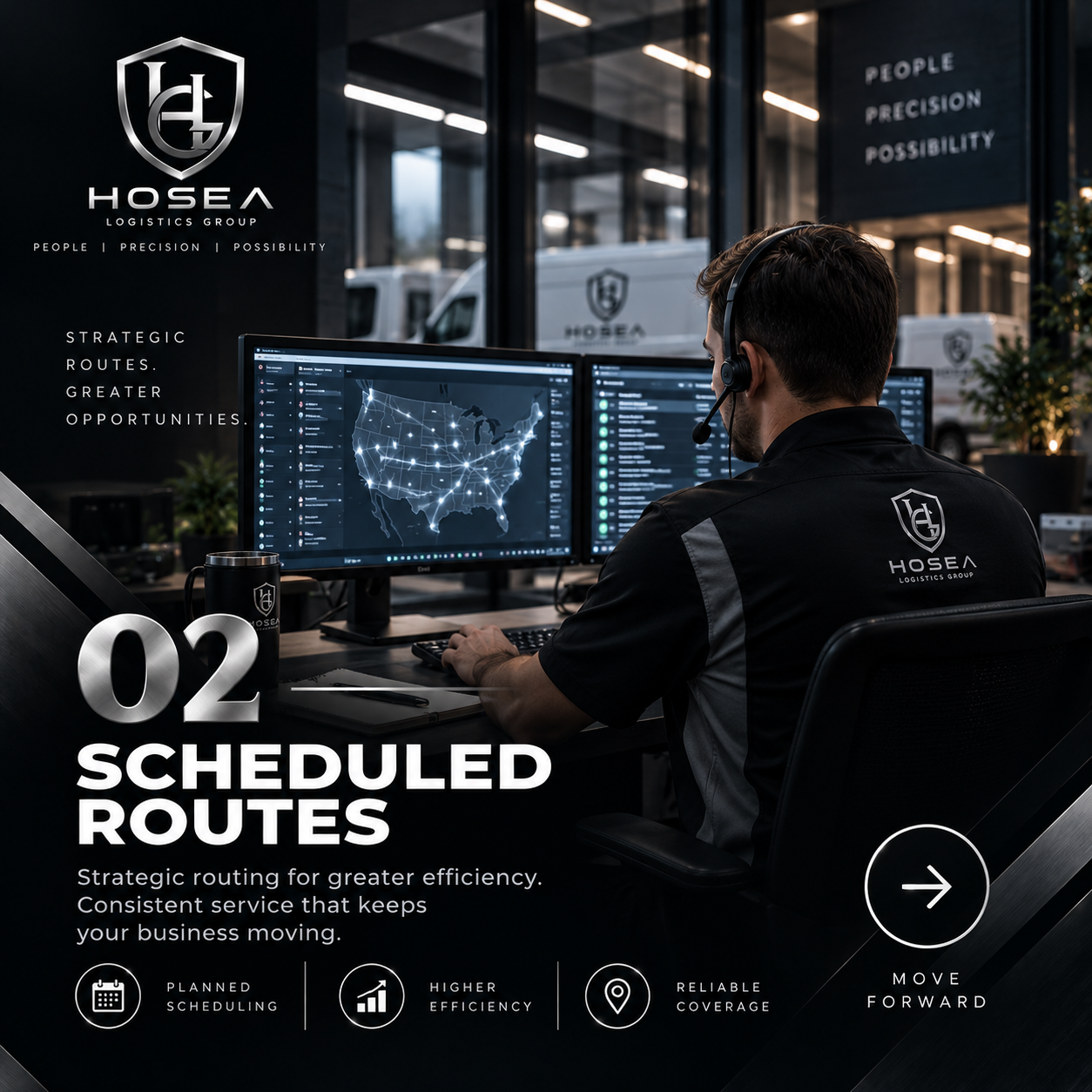 Same-day delivery operations hub
