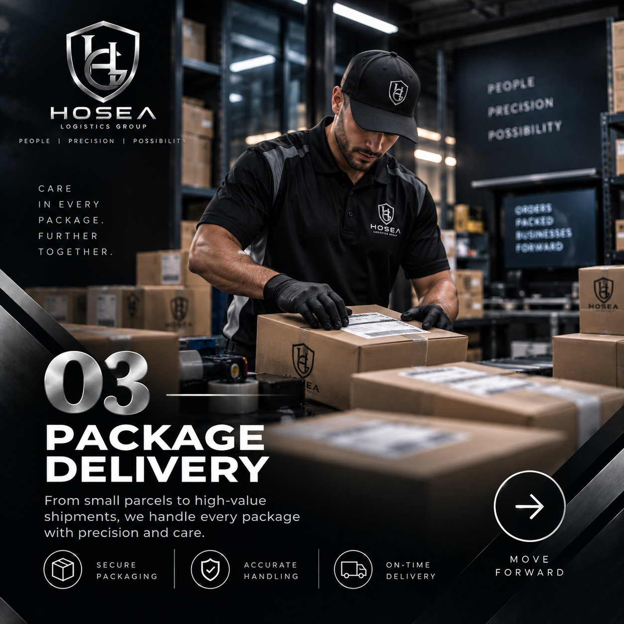 Same-day delivery operations hub