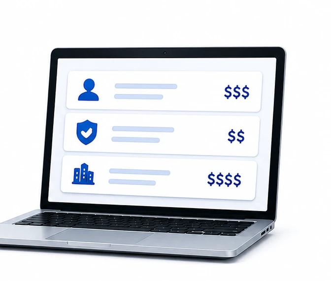 Compare business liability coverage options side by side