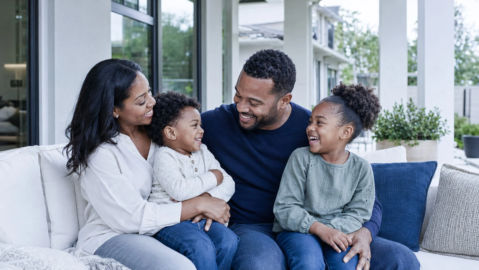 A happy family