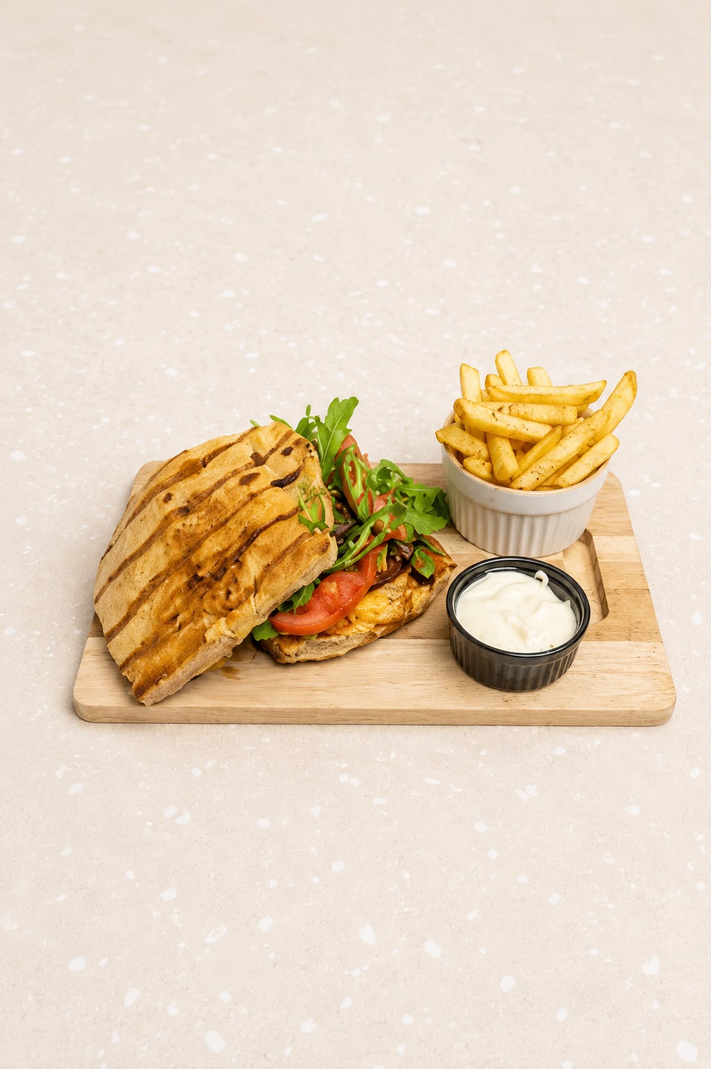 Grilled Entrecôte Sandwich
