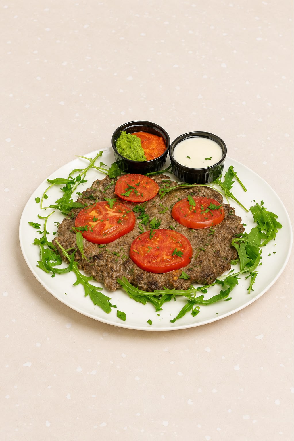 Kofta with tahini