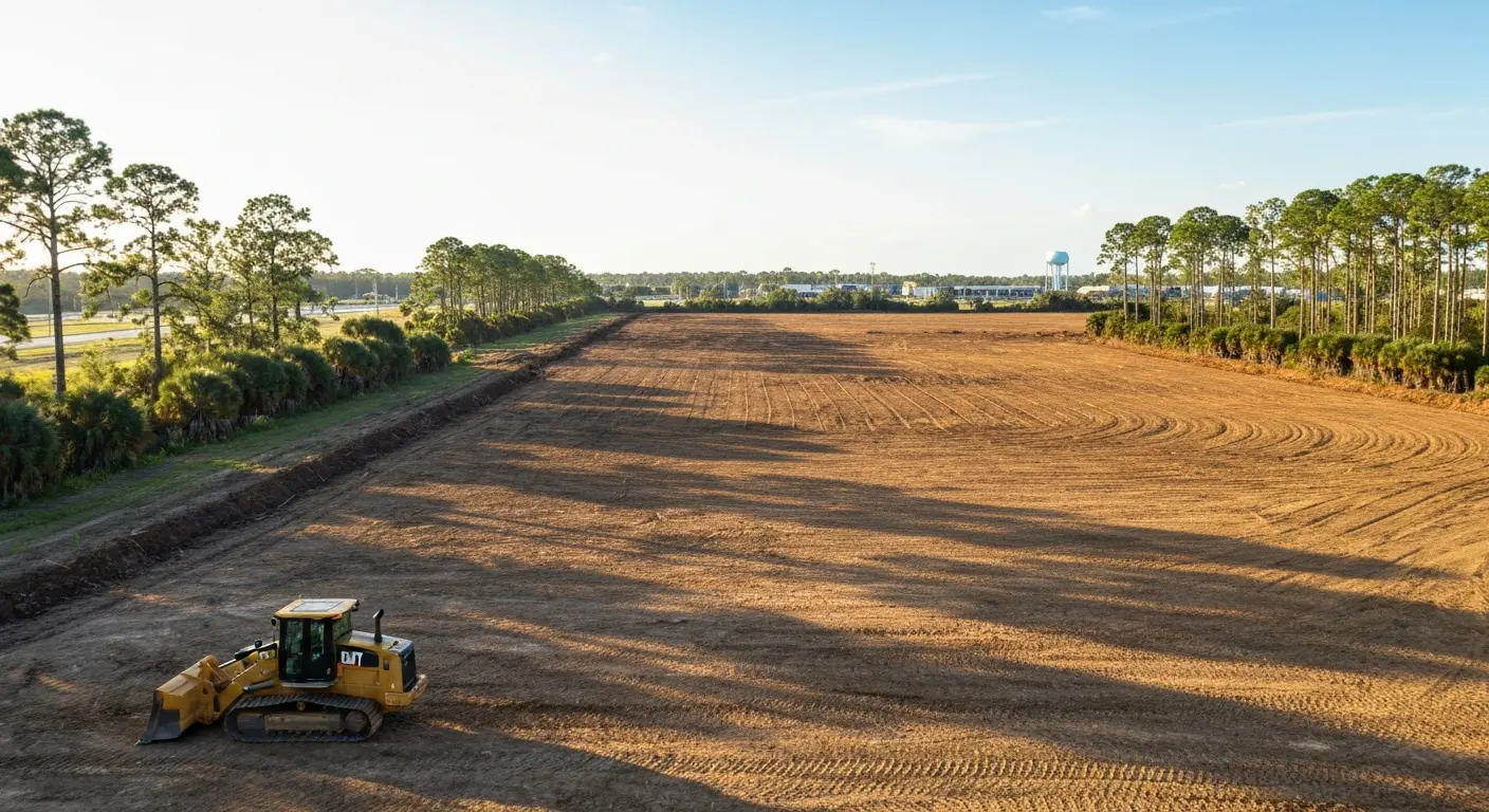 Large commercial clearing project Charlotte County