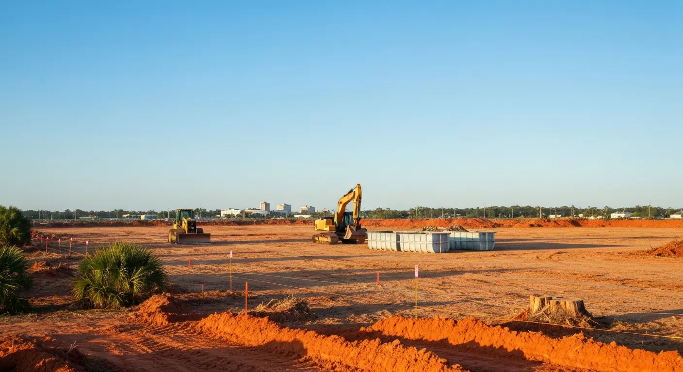 Commercial site preparation