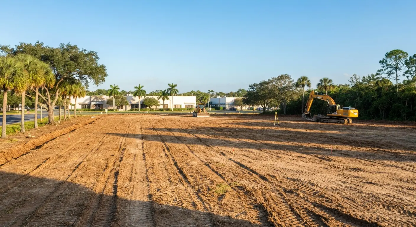 Commercial site preparation