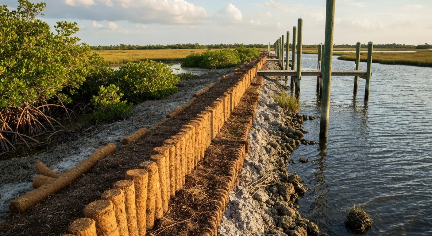 Wetland protection and erosion control
