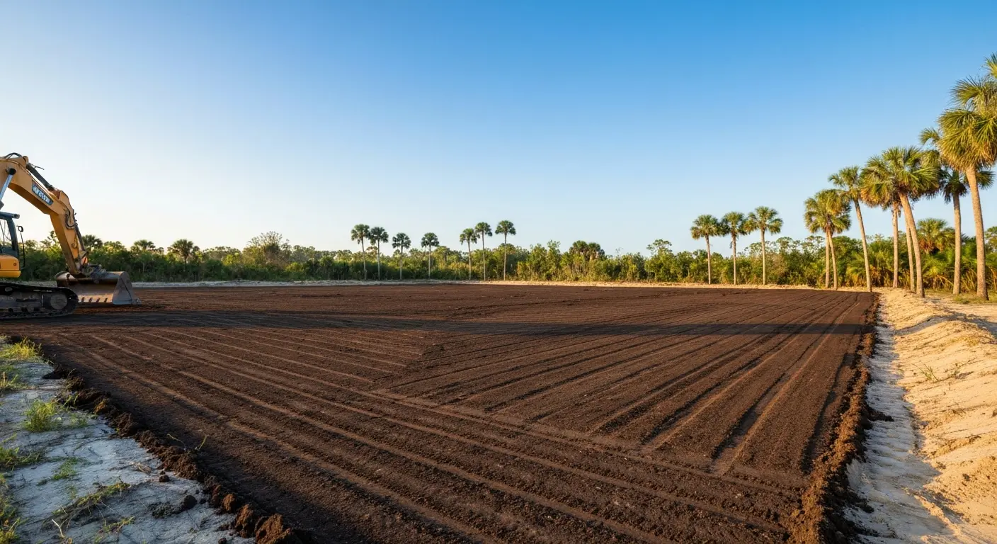 Commercial land preparation