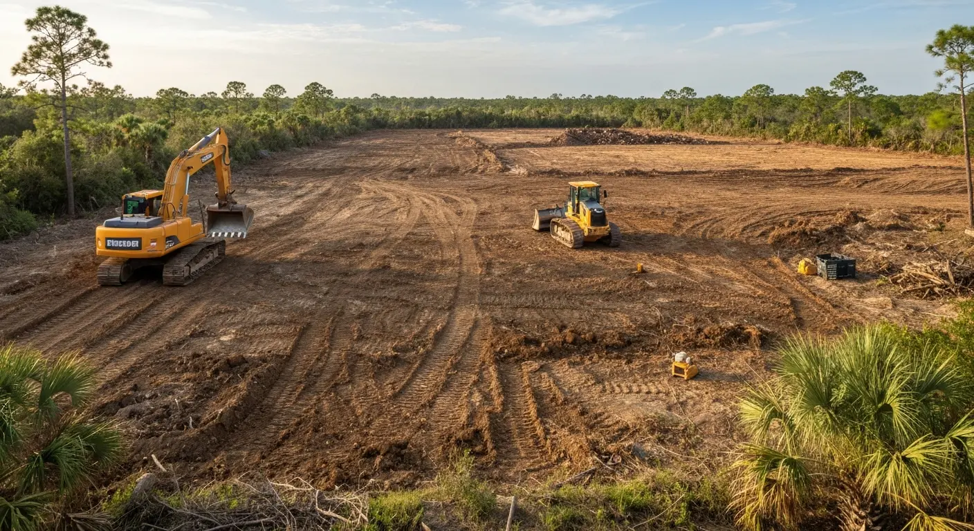 Commercial land clearing