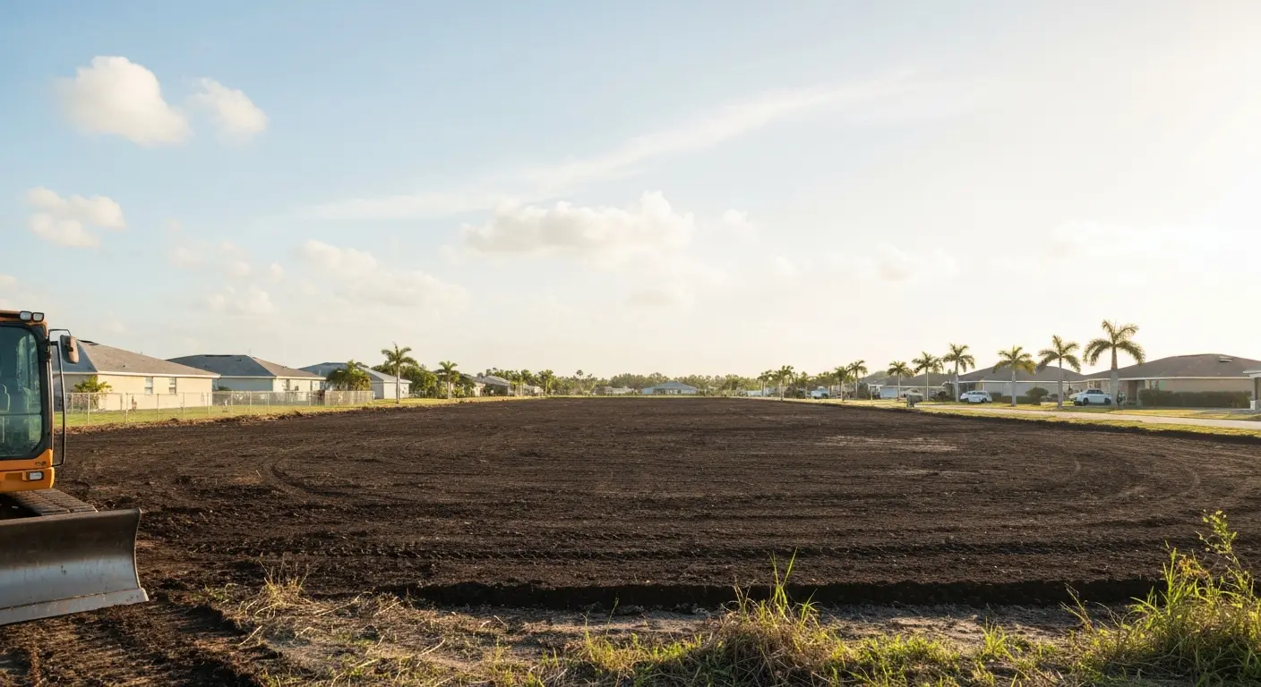 Residential land clearing