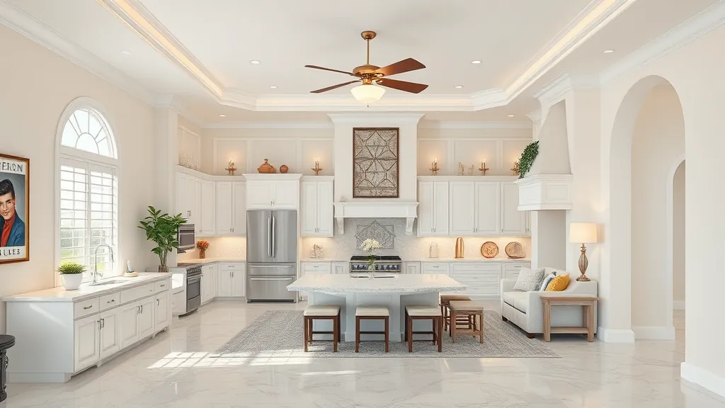 Remodeling in Greenacres, FL showing a renovated kitchen with modern appliances and bright decor.