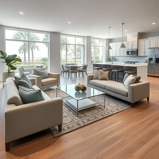 Completed remodeling project in Port Saint Lucie featuring modern finishes, open layout, and elegant decor.