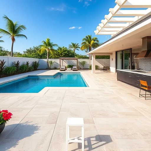 Completed home remodeling project in Riviera Beach, FL showcasing modern design and elegant finishes.