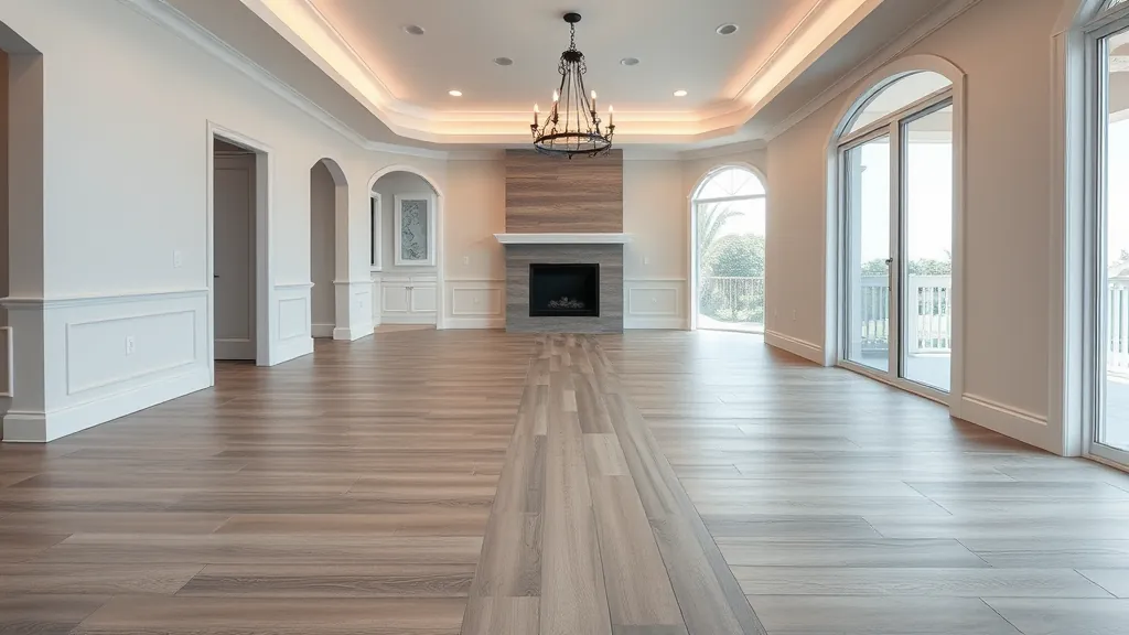Vinyl Plank Flooring Installation projects in Riviera Beach FL showcasing modern home interiors.