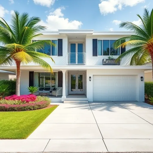 Beautifully remodeled interior showcasing contemporary design elements in Riviera Beach Florida, no people present
