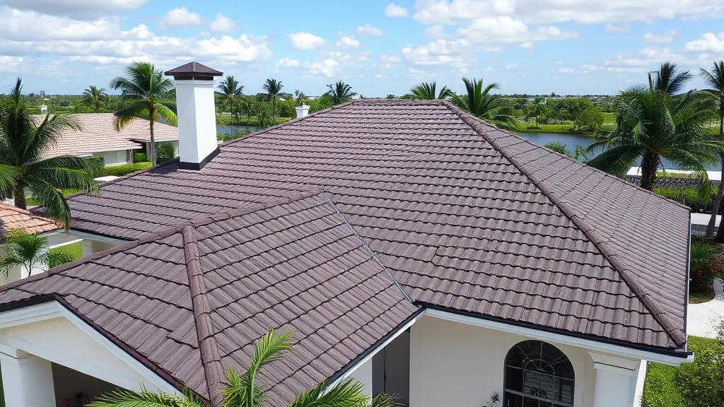 Roofing Installation projects in Riviera Beach FL showcasing various styles and materials.