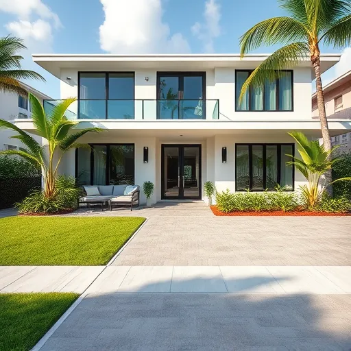 Completed home remodeling in Riviera Beach Florida showcasing modern design and elegant finishes.