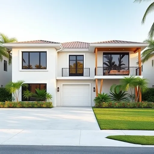Stunning remodeled home in Riviera Beach FL showcasing elegant design and modern features without any people.