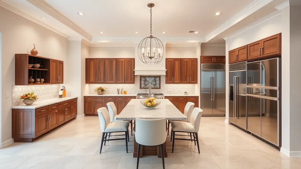 Remodeling in Riviera Beach, FL showcasing modern kitchen design and open layout.