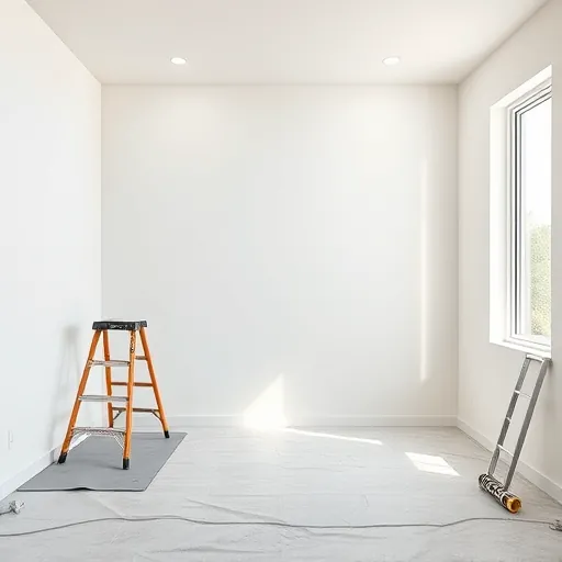 Impeccably finished drywall installation in a bright Riviera Beach Florida interior with clean edges and smooth textures