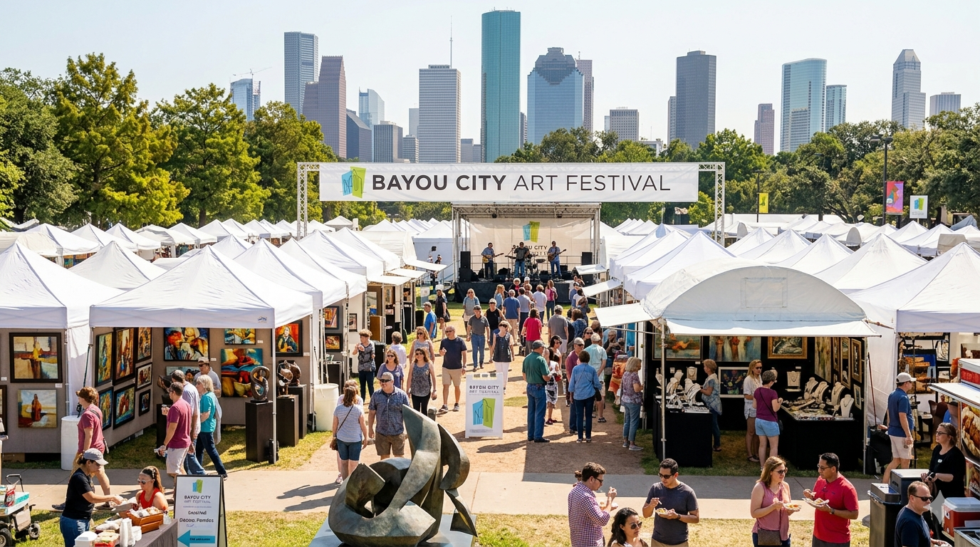 bayou city art festival
